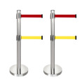 2M Crowd Control Barrier simple barriers management system queue stand line rope stanchion